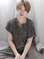 ヘアサロン シロップ(Hair Salon Syrup)&nbsp;[Syrup・山谷慎太郎] 「ハイトーンのハンサムショート」