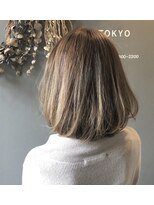 ペネロープ(Penelope)&nbsp;ベージュ系/ボブ/ショート　担当　夕島