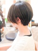 【morio池袋】20代30代40代 髪質改善 大人かわいい丸みショート