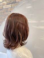 ヘアースパパズ(hairspaPAZ)&nbsp;ハイライト×大人巻きで可愛さ演出☆こっくりピンクベージュ