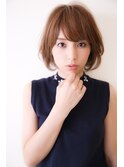 前下がりショートボブ