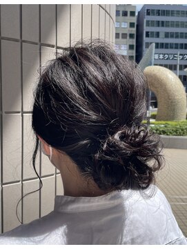 モードケイズ 阿倍野店(MODE K’s) シニヨンスタイル