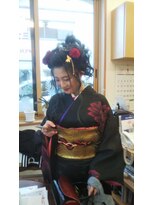 ミナル美容室&nbsp;成人式ヘアー着付け