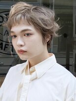 ノラ ウメダ(NORA UMEDA)&nbsp;【NORA UMEDA 高木】外国人風ショートヘア＆ミルクティーカラー