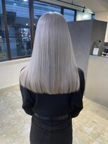 メリー オオサカ(Merly Osaka)&nbsp;シルクのようなホワイトカラー_シェルホワイトグレー_