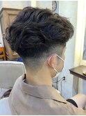 〈キシタクヘアー〉外国人風オールバック