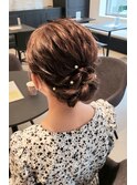 アップスタイル☆ヘアセット/ヘアメイク/渋谷/表参道/外苑前