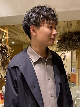 チョビー(Chobii) 表参道/メンズヘア/無造作パーマ/マッシュパーマ/吉田35