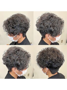 スナッグルサロン(SNUGGLE SALON) 波巻きスパイラルパーマ/波打ち/センターパート/ツイスト/練馬