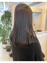 ジゼル 博多筑紫口店(GiseL)&nbsp;オリーブブラックストレート【博多筑紫口ジゼル】