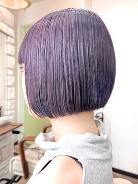 メロウ 神戸三宮(mellow) ぷつっとボブ / ラベンダー