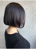 ボブ×縮毛矯正、仙台、岩切