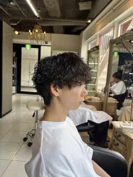 アイズ 海老名(AIZU) 波巻きスパイラルパーマ　波巻きパーマ　スパイラルパーマ