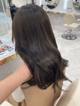 シェノン サントル(CHAINON CENTRE) 前髪/マルチダボブ/ピンクベージュ/インナーグレージュ