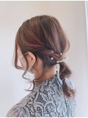 ヘアセット アレンジスタイル