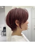王道小顔ショートボブヘア