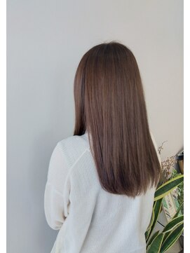 シアフロー(sia flow) 【siaflow.】アンバーベージュ×ベビーロング