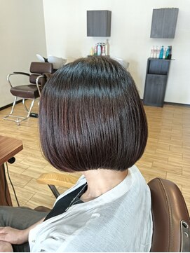 クラール ヘアー(Klar Hair) ハンドブローのみでまとまるスタイル