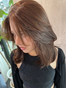 ドープリット(Dope LIT) 顔周りレイヤー　オレンジブラウン