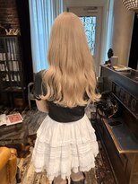 トレンチ(TRENCH)&nbsp;くすみベージュ  ウェーブ 外国人風 ケアブリーチ