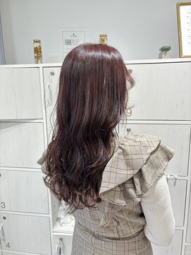 アース 今池店(HAIR&MAKE EARTH) ピンクブラウン(ブリーチなし)