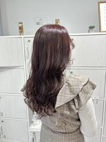 アース 今池店(HAIR&MAKE EARTH) ピンクブラウン(ブリーチなし)