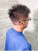 ツイストパーマ刈り上げベリーショート