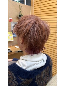 ハイレート 坂戸店(Hairate) ピンクベージュ×パープル