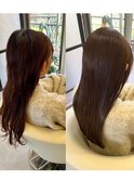 髪質改善トリートメント×ロング
