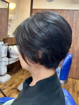 髪工房の写真/長年の技術がリーズナブルな価格で施術可能！ウルフショートなどショートカットもお任せください☆