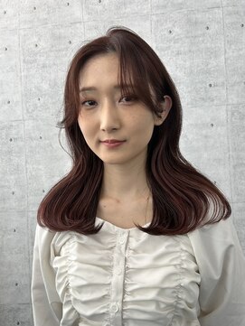 エスカーラ 町田(THE ESCALA) 韓国ヘア/くびれ巻き/顔周り/レイヤー/ワンホン/暖色/髪質改善/