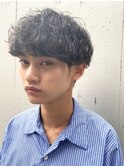 【green登戸】メンズマッシュパーマ