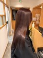 リアン(Lien)&nbsp;艶の出るカラーも得意です。カラー剤もこだわっています！