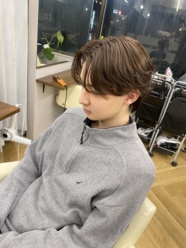 アレス バイ シカ 神戸三宮元町店(ALLES by Cica) センターパートニュアンス