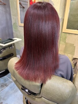 グレースマンカフェ(GRACE MAN CAFE) URUTSUYA×イルミナレッドカラー