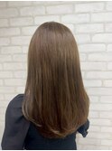 秋冬カラー重ためセミロング［駒込/駒込駅］