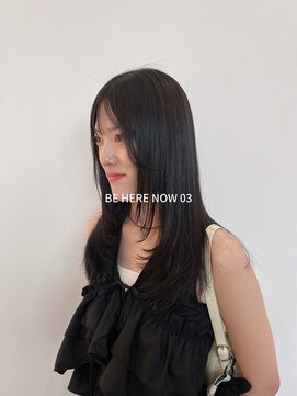 ビーヒアナウ N゜03 金沢駅西店(BE HERE NOW) 【韓国ヘア/レイヤーカット/アッシュブラウン】