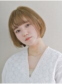 ミディアムヘア/ハッシュカット/グレージュ/デザインカラー/31