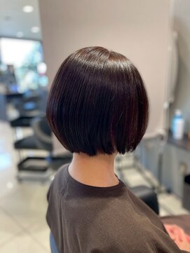 アース 南福島店(HAIR&MAKE EARTH) 丸みのあるボブ