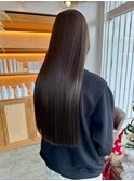 髪質改善ストレート30代40代50代縮毛矯正くせ毛オリーブカラー