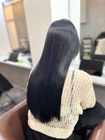 アンダーバーホワイト 広島 本通店(_WHITE)&nbsp;ブルーブラック/髪質改善トリートメント