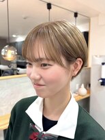 ナウアズ(now as.)&nbsp;人生初◎ミルクティーベージュ/ダブルカラー【向】【明石】