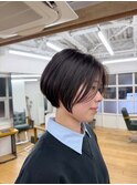 ショートボブ/丸みショートボブ/絶壁解消ショート