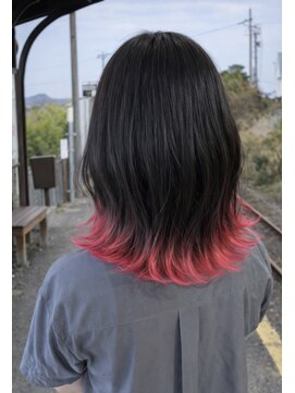 リアンドコー(Re&co) mai/ピンクグラデーション/ケアブリーチ