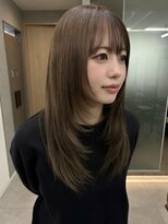 シエル バイ ケンジ 登戸 生田(CIEL by KENJE) 生田くびれレイヤー/透明感ブラウンカラー