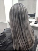 海外風バレイヤージュ