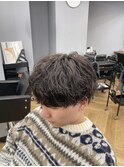 緩めシャドウパーマ