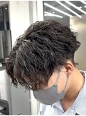 縦落ちツイストスパイラルセンターパート