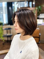 スリル ヘア アンド ネイル デザイン 恵比寿店(sulir hair and nail design)&nbsp;カジュアルボブ☆【恵比寿】30代40代50代