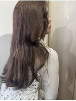 ニルバ(niLva) ブリーチなしカラー透明感オリーブベージュグレージュ